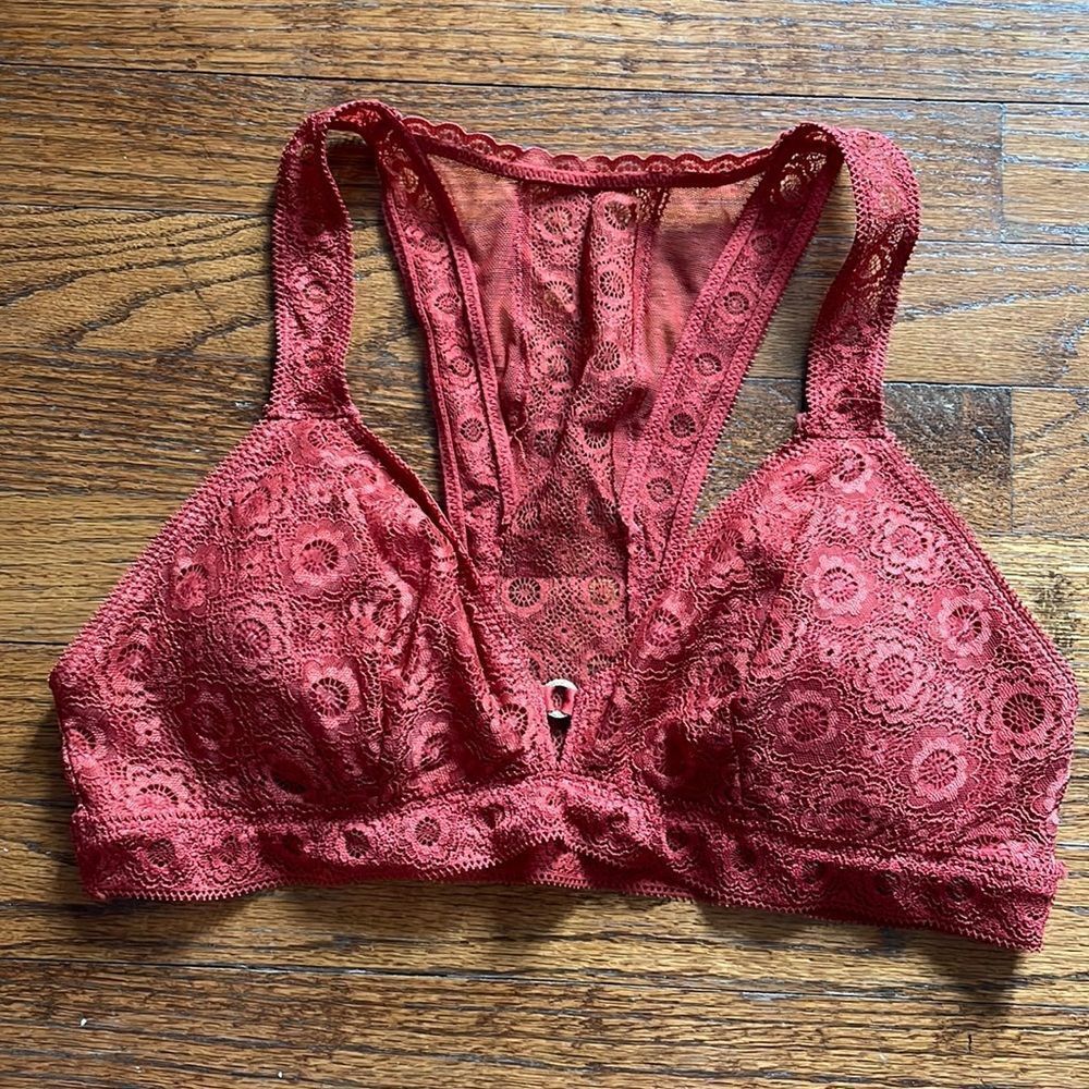 NWT Aerie Burnt Orange Racerback Bralette